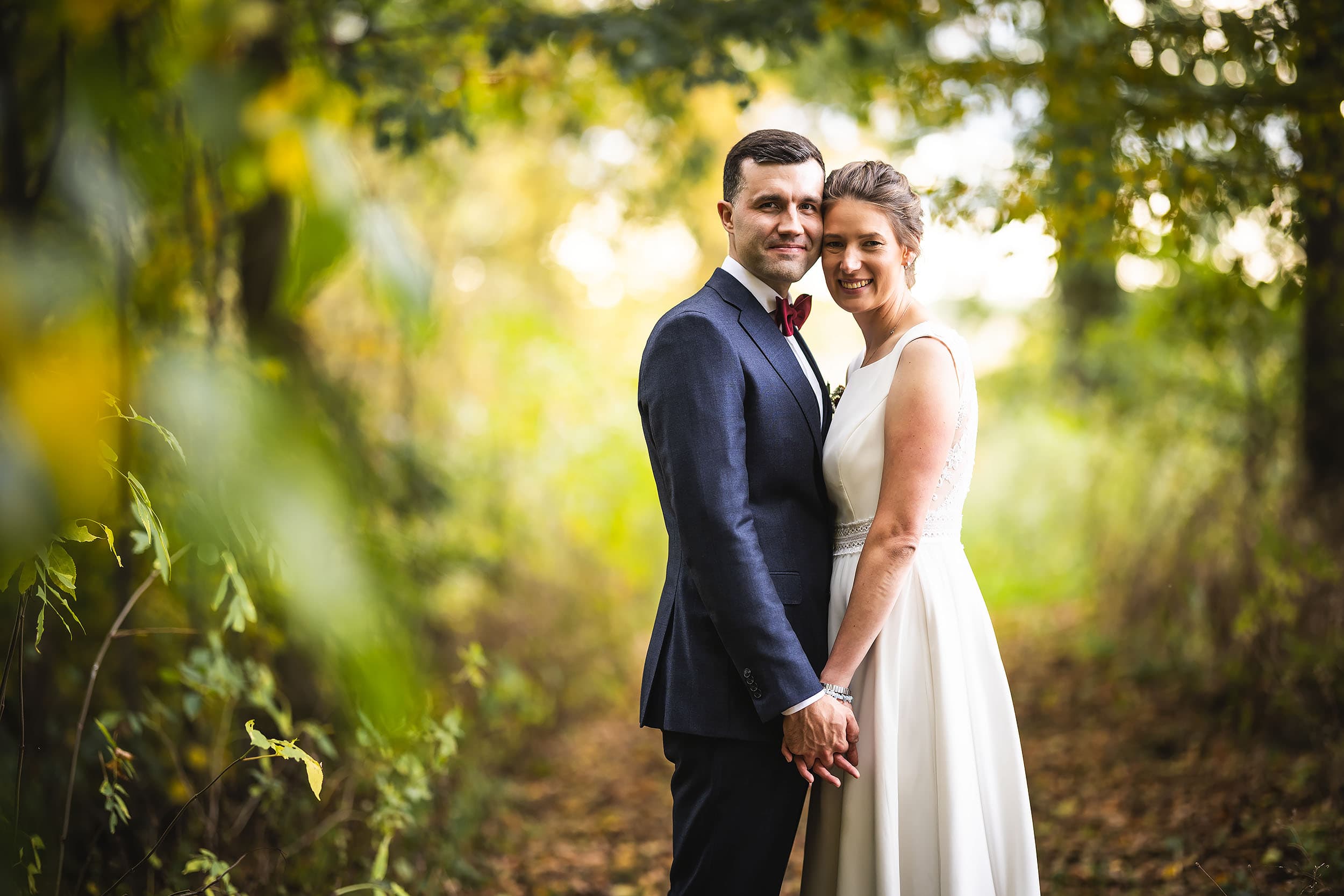 Fotografie ze svatebního focení